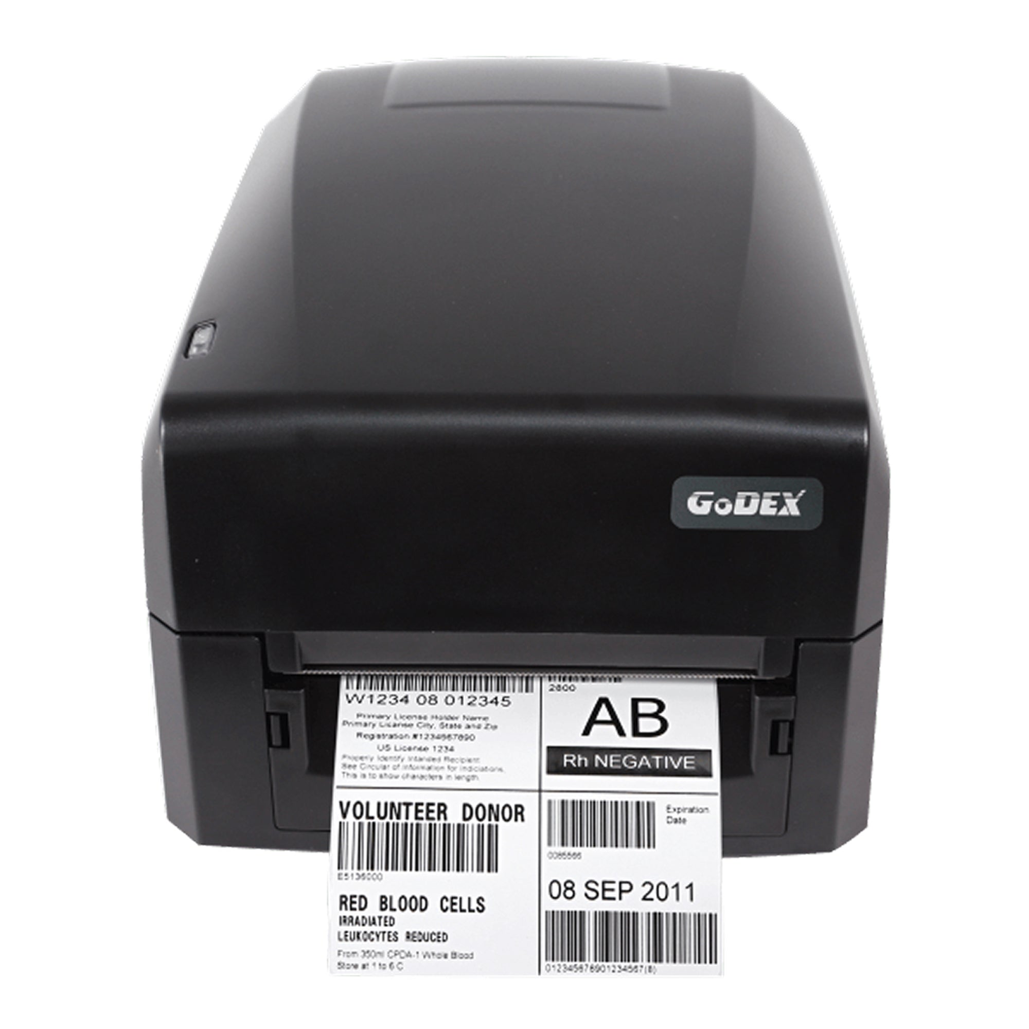 Asset Tag Printer - GoDEX GE300 4" 203 dpi Thermal Transfer Printer