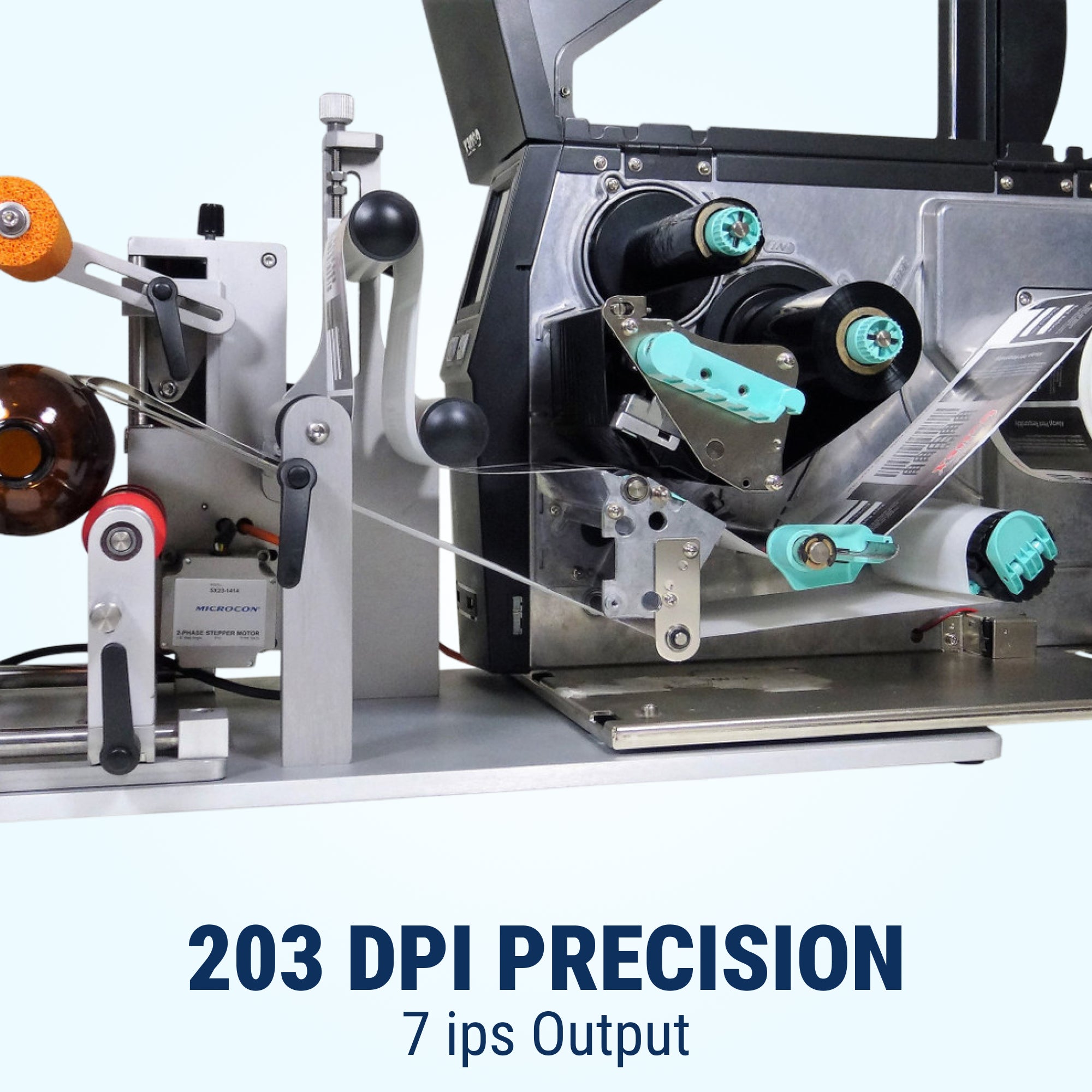 GoDEX AG1000F Bottle Applicator 203 dpi, Thermal Transfer Printer