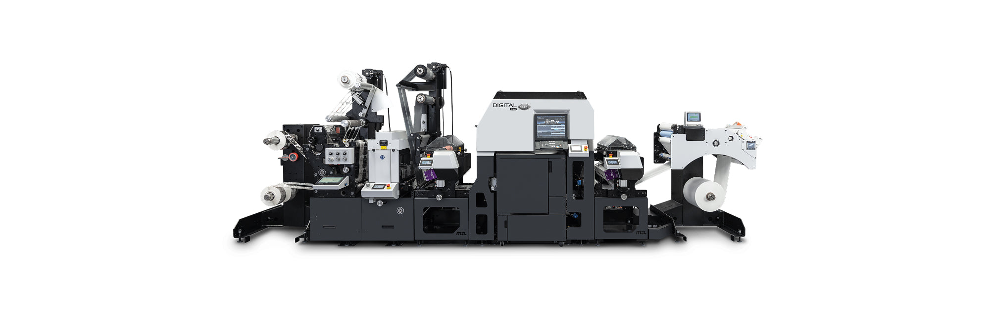 High-speed digital label printing machine with unmatched precision and quality.