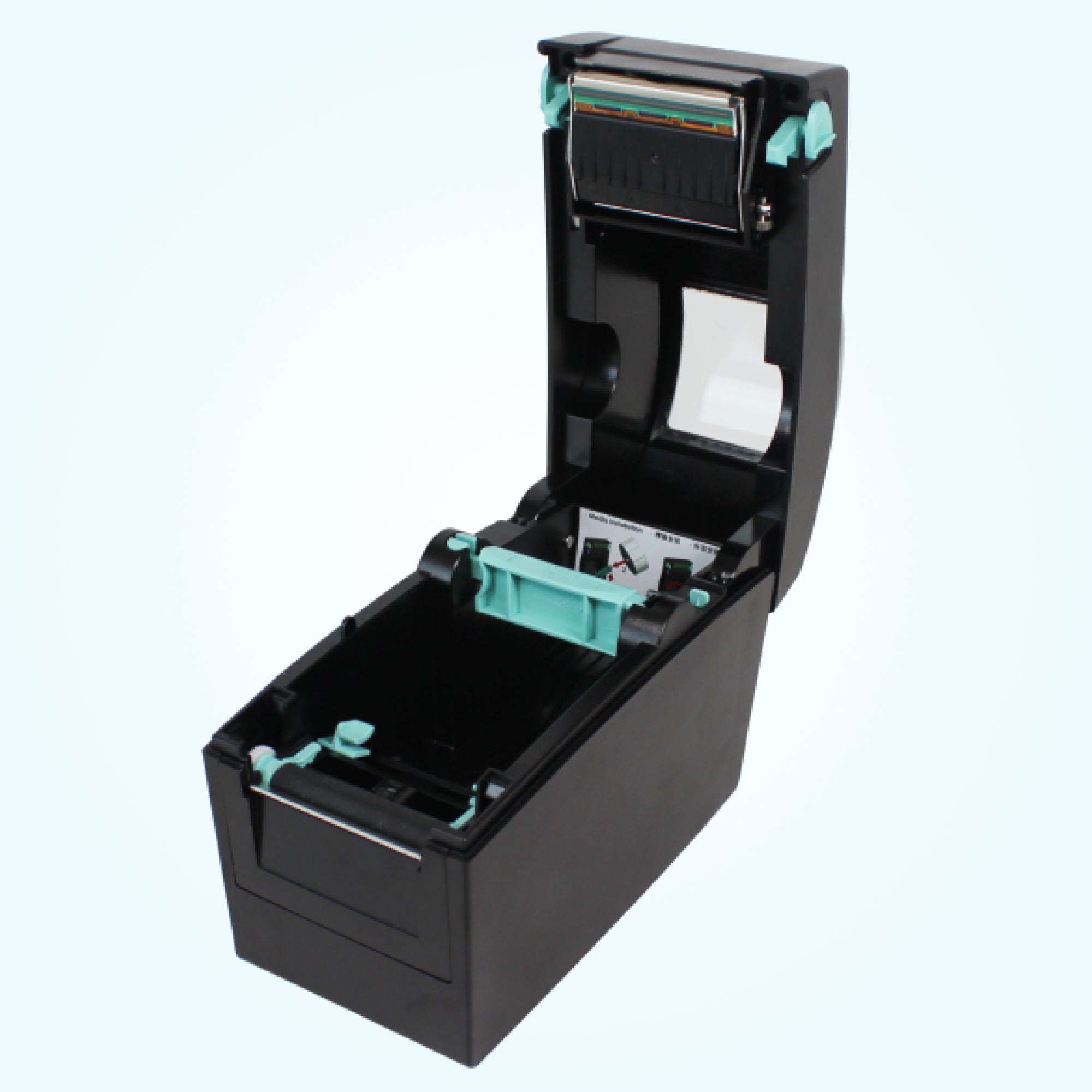 GoDEX DT200i Direct Thermal Printer - 2" 203 DPI, Color LCD, Compact Barcode & Wristband Printer