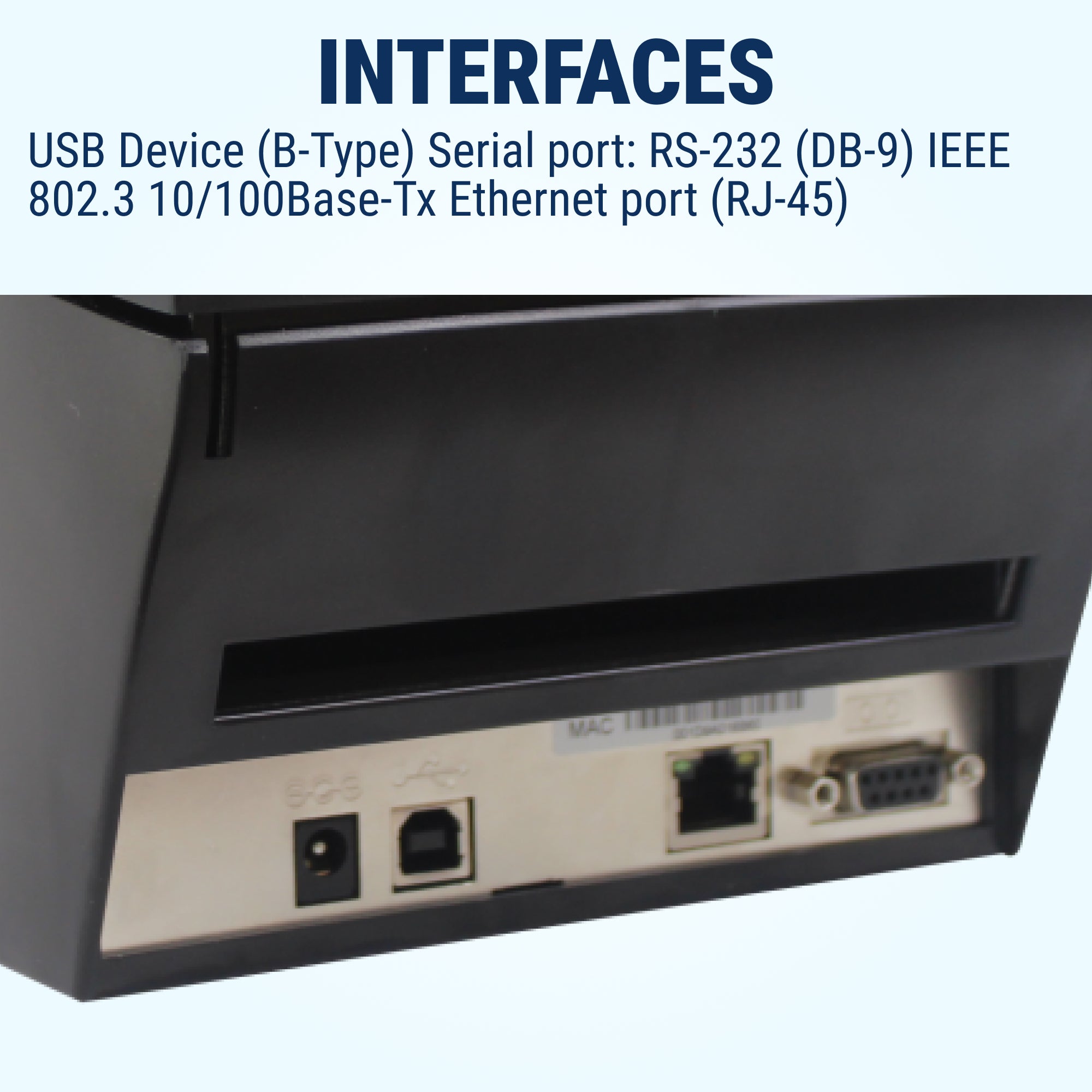 GoDEX DT4L Direct Thermal Printer - Large Format