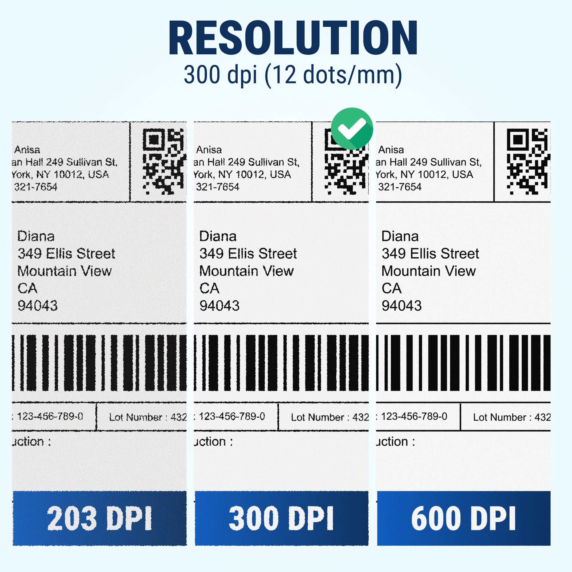 GoDEX GE330 Thermal Transfer Printer 4" 300 DPI Desktop Barcode Printer - Printer