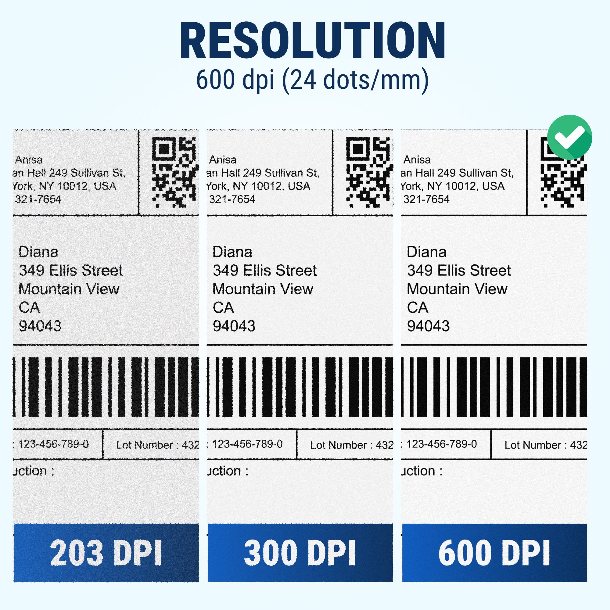 GoDEX GX4600i Thermal Printer – 4" 600 DPI Ultra - High - Resolution, Up to 8 ips, 5" Touchscreen, USB/Serial/Ethernet