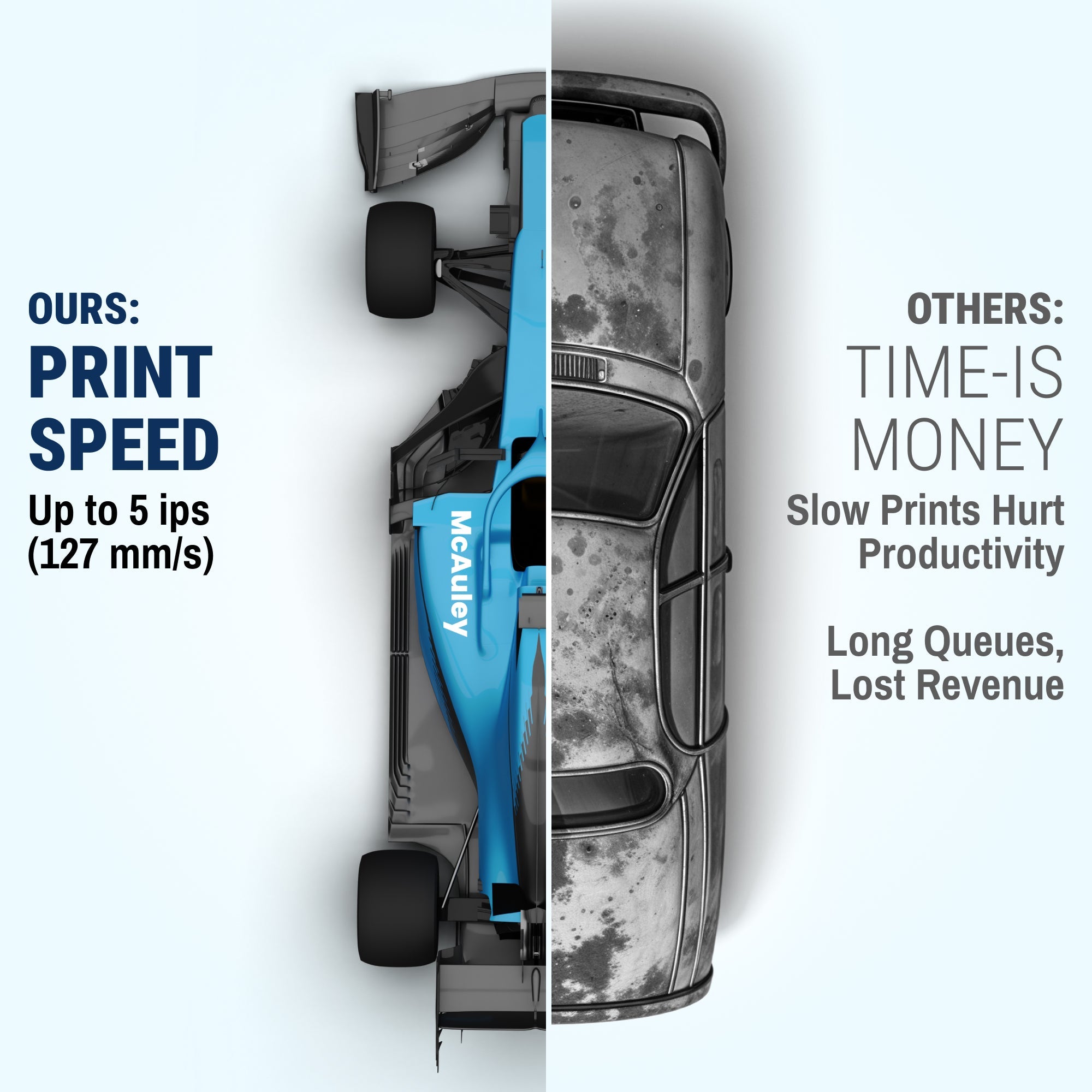 GoDEX HD830i+ Thermal Printer - 8" Wide, 300 DPI Industrial Barcode Label Printer - Printer