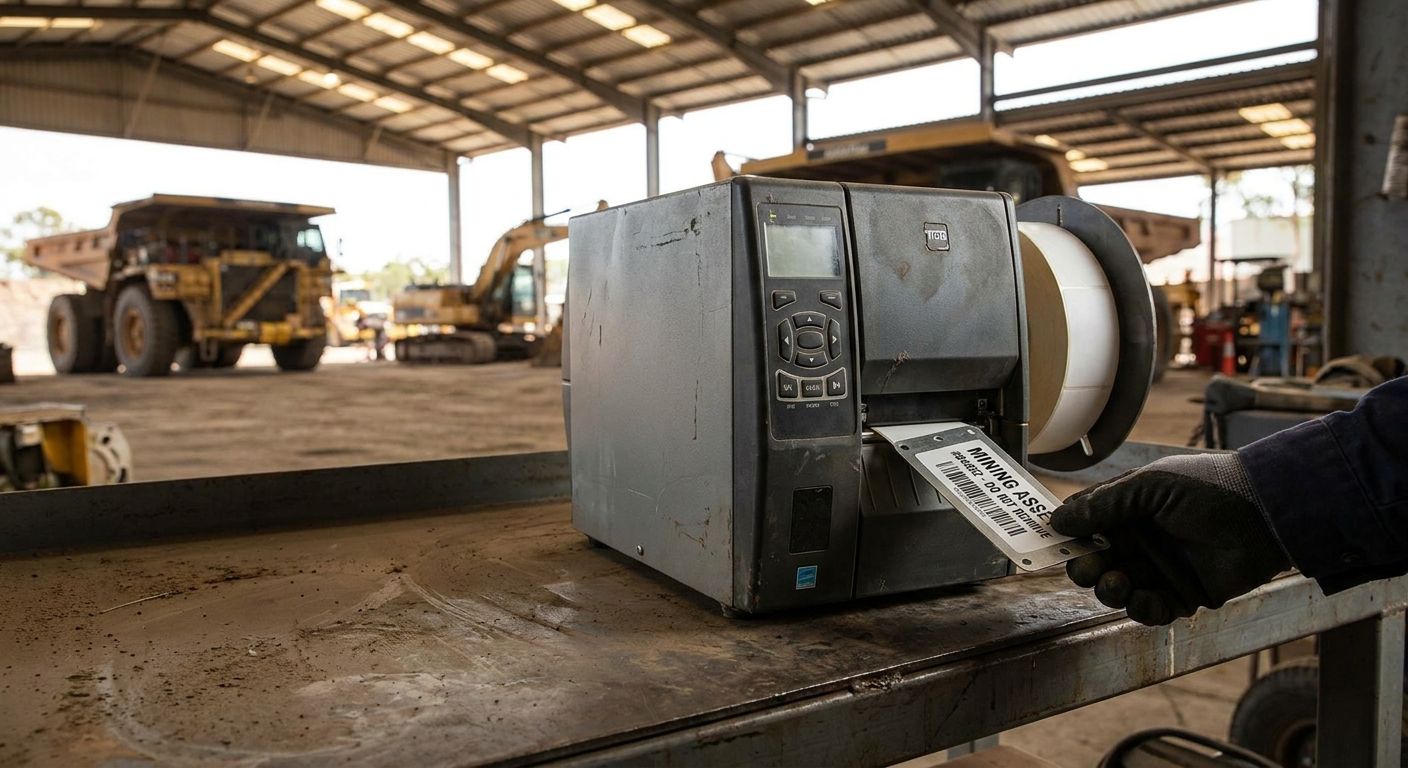 Asset Tag Printer for Mining Equipment: 2026 Buying Guide - McAuley Labels