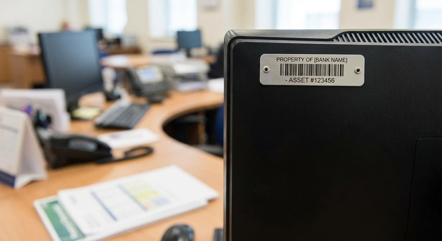 Asset Tags for Bank Branch Equipment: 2026 Buying Guide - McAuley Labels