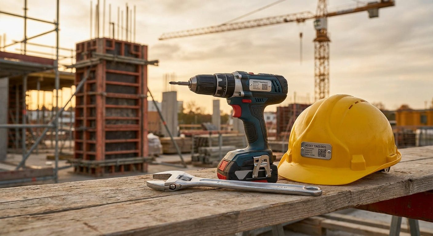 Asset Tags for Construction Site Tools: 2026 Guide - McAuley Labels