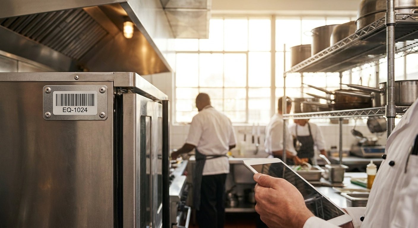 Asset Tags for Restaurant Equipment: 2026 Buying Guide - McAuley Labels