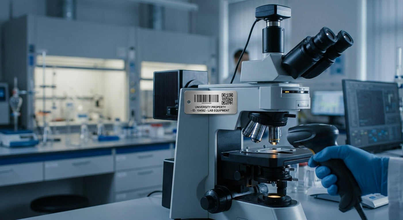Asset Tags for University Lab Equipment (2026 Guide) - McAuley Labels