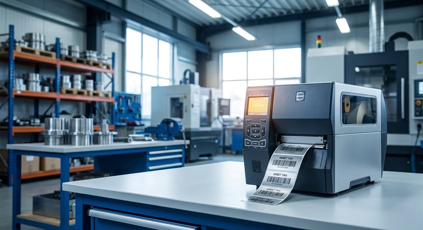Best Asset Label Printer for Manufacturing Inventory 2026 - McAuley Labels