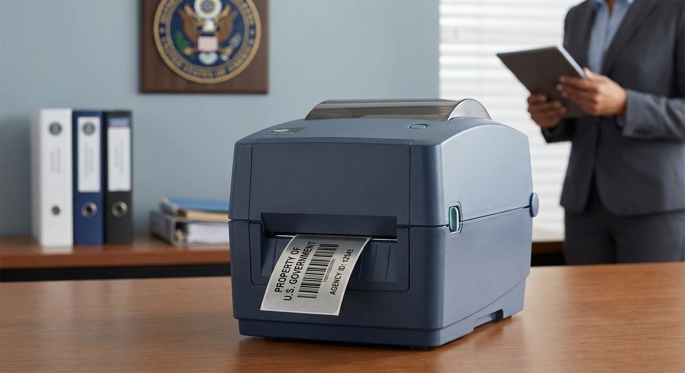 Best Asset Tag Printer for Government Property 2026 - McAuley Labels