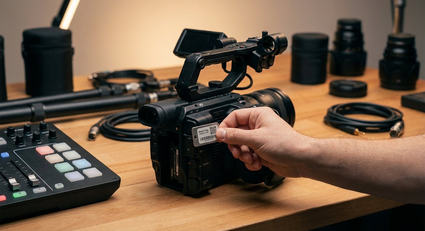 Best Asset Tags for Audio & Video Production Gear 2026 - McAuley Labels