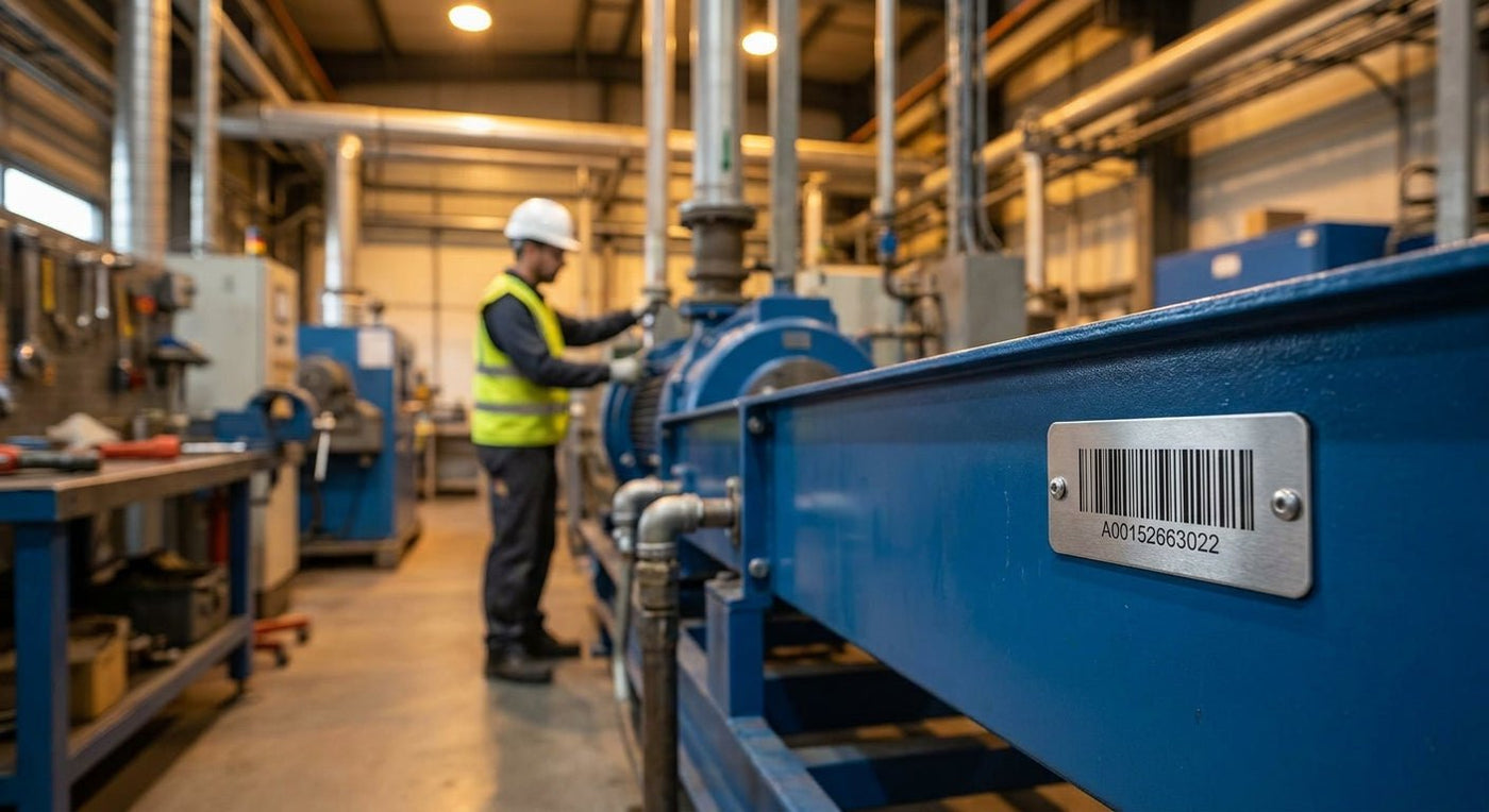 Best Asset Tags for Manufacturing Equipment 2026 - McAuley Labels