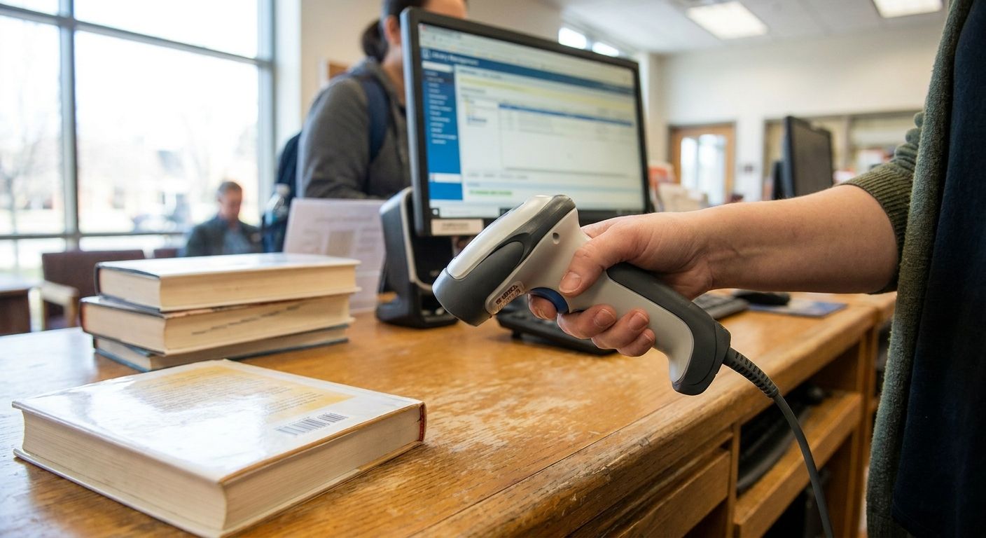Best Barcode Scanner for Library Circulation (2026) - McAuley Labels