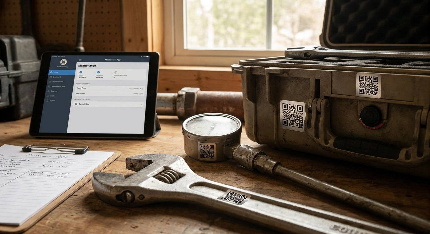 Best Custom QR Code Labels for Equipment Maintenance 2026 - McAuley Labels