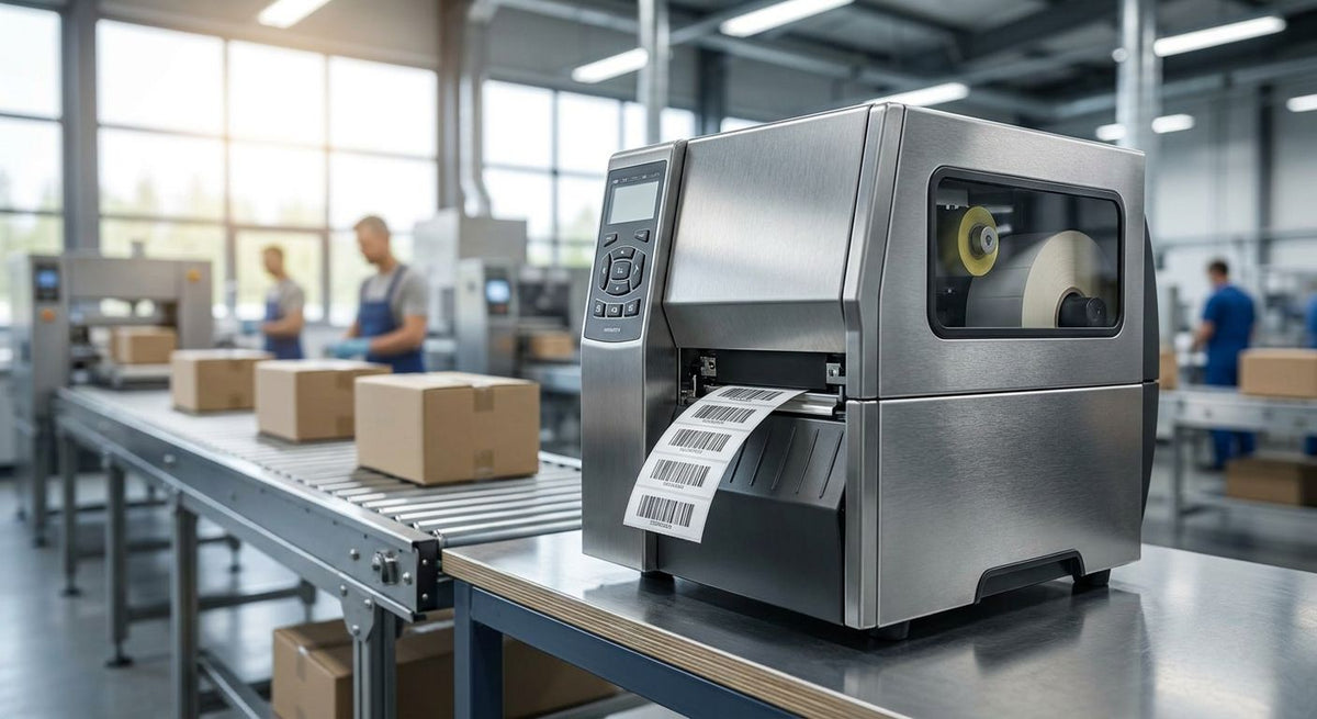 Best Industrial Barcode Printer for Production Lines 2026 - McAuley Labels