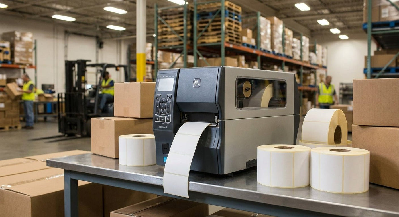 Best Industrial Label Printer for Warehouses 2026 - McAuley Labels