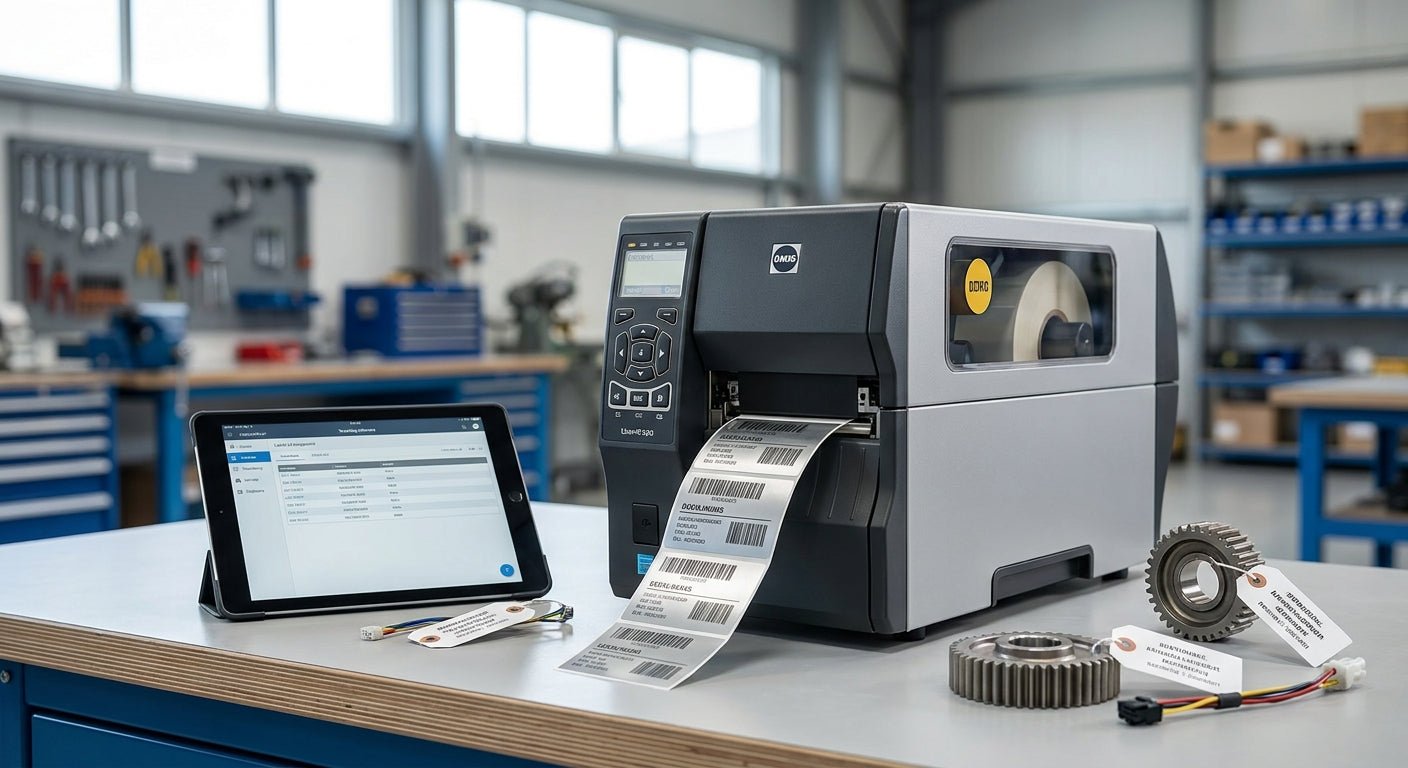 Best Label Printer for Aerospace Parts Tracking (2026) - McAuley Labels
