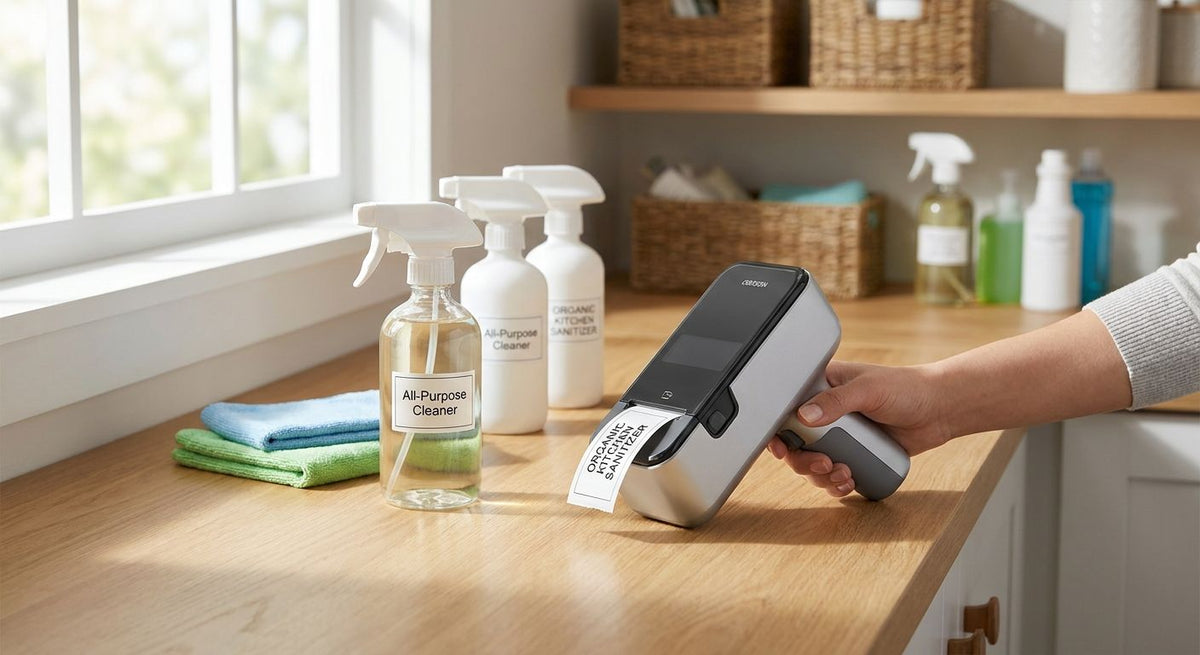 Best Label Printer for Cleaning Business (2026) - McAuley Labels