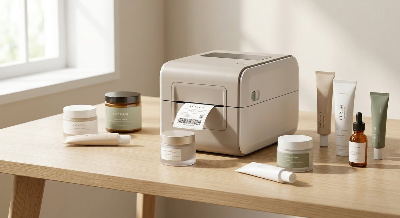 Best Label Printer for Cosmetics Packaging 2026 - McAuley Labels