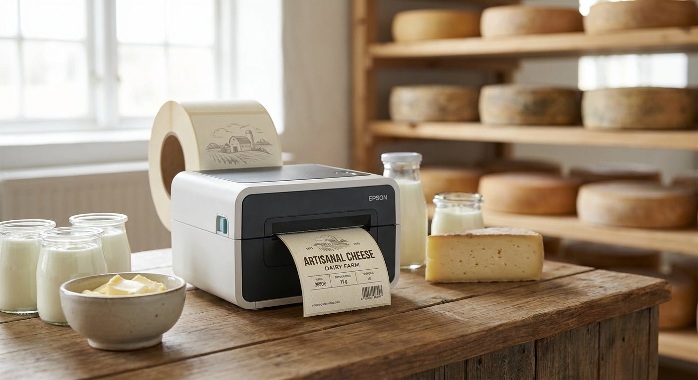 Best Label Printer for Dairy Products in 2026 - McAuley Labels