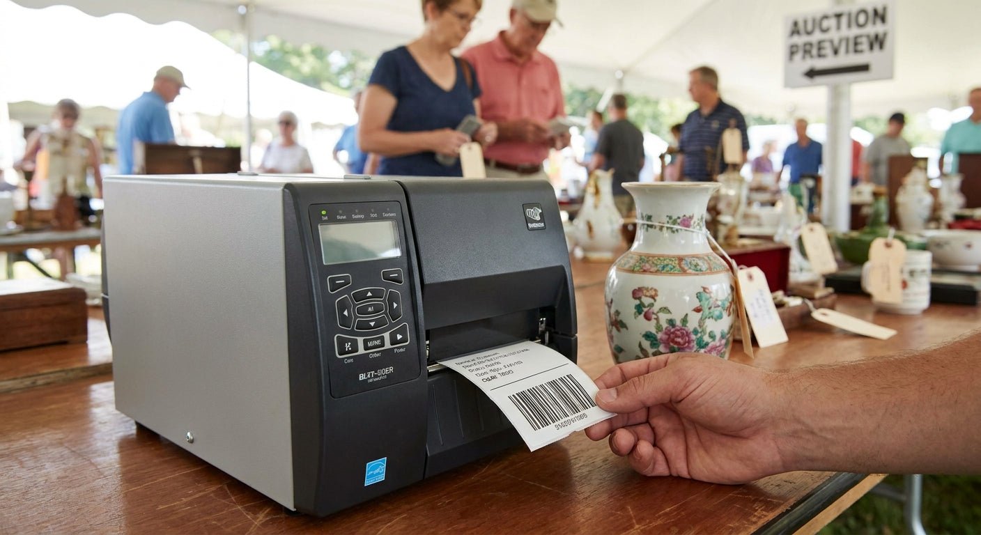 Best Label Printer for Estate Sale Inventory (2026) - McAuley Labels