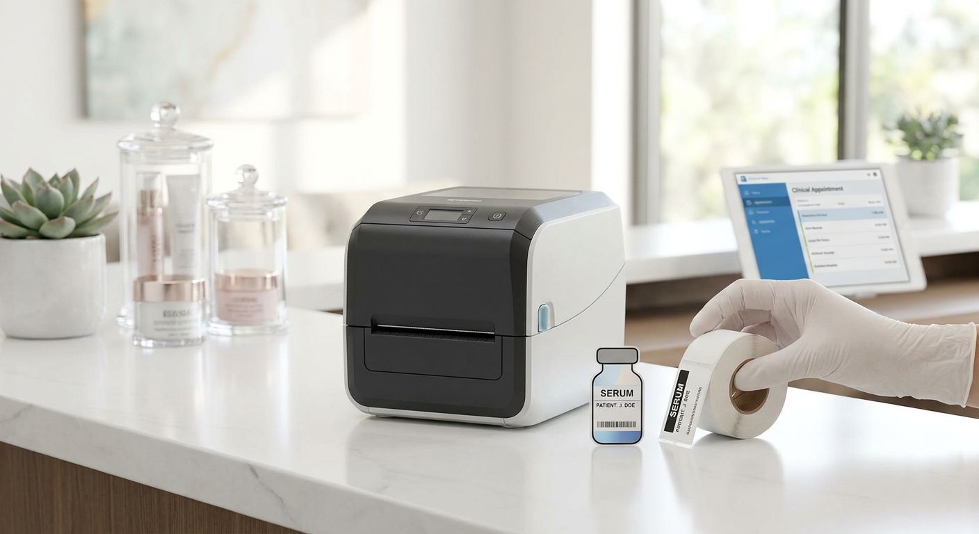 Best Label Printer for Medical Spas in 2026: Ranked - McAuley Labels