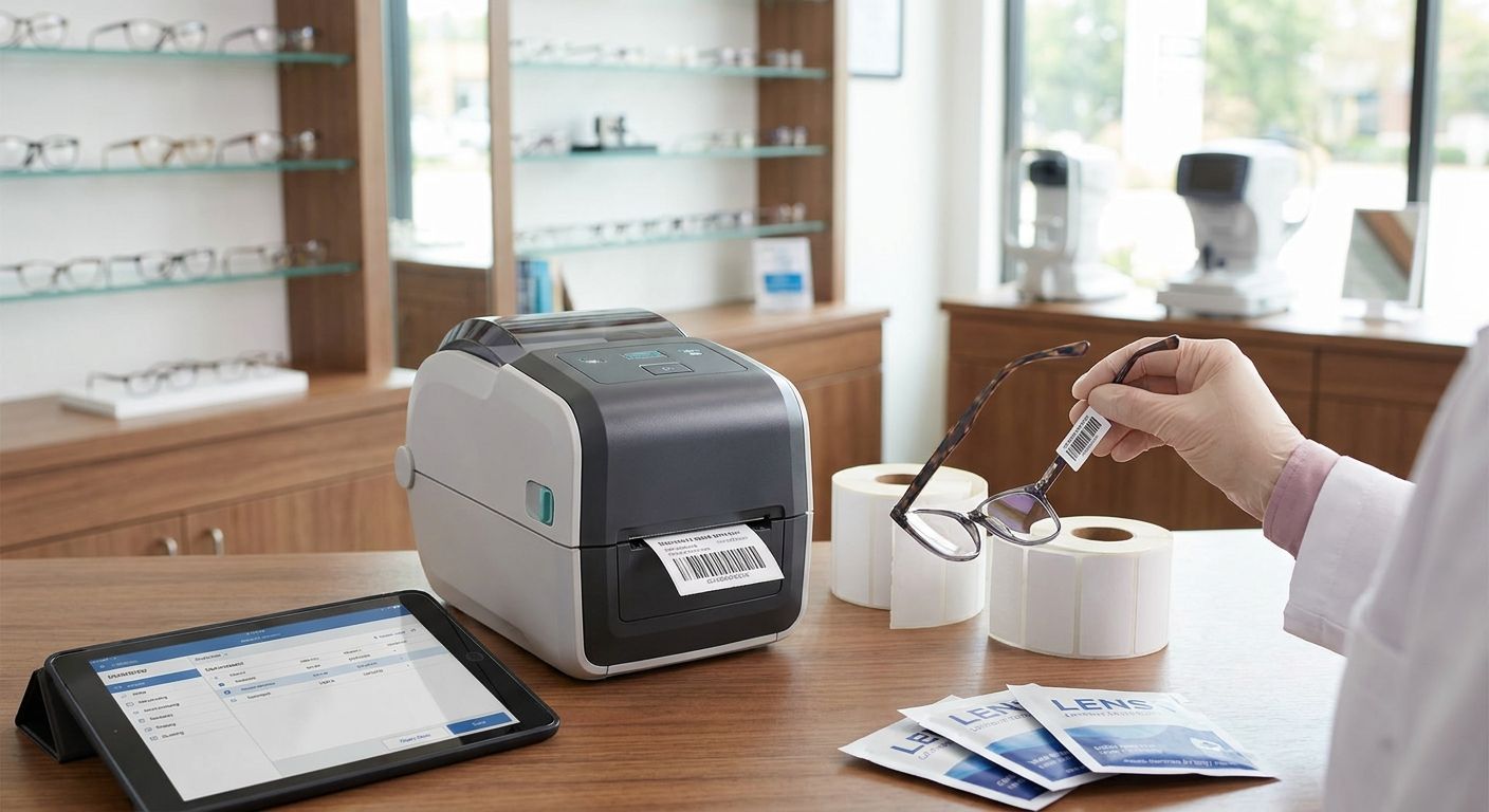 Best Label Printer for Optometry Retailers 2026 - McAuley Labels