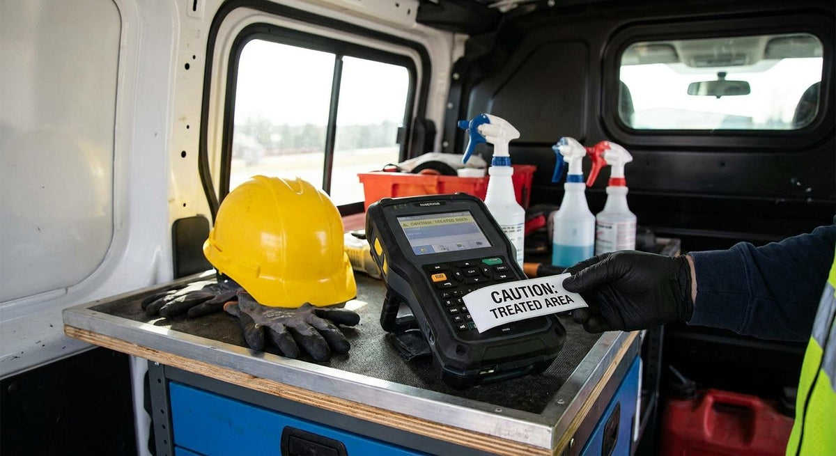 Best Label Printer for Pest Control Business (2026) - McAuley Labels