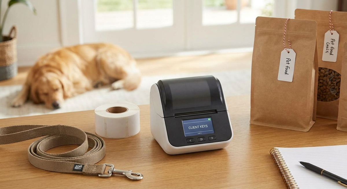 Best Label Printer for Pet Sitting Business in 2026 - McAuley Labels