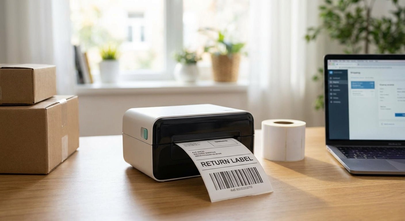 Best Label Printer for Return Shipping Labels (2026) - McAuley Labels