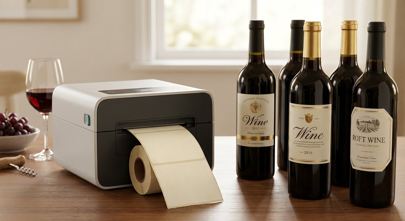 Best Label Printer for Wine Bottle Labels 2026: GoDEX Wins - McAuley Labels