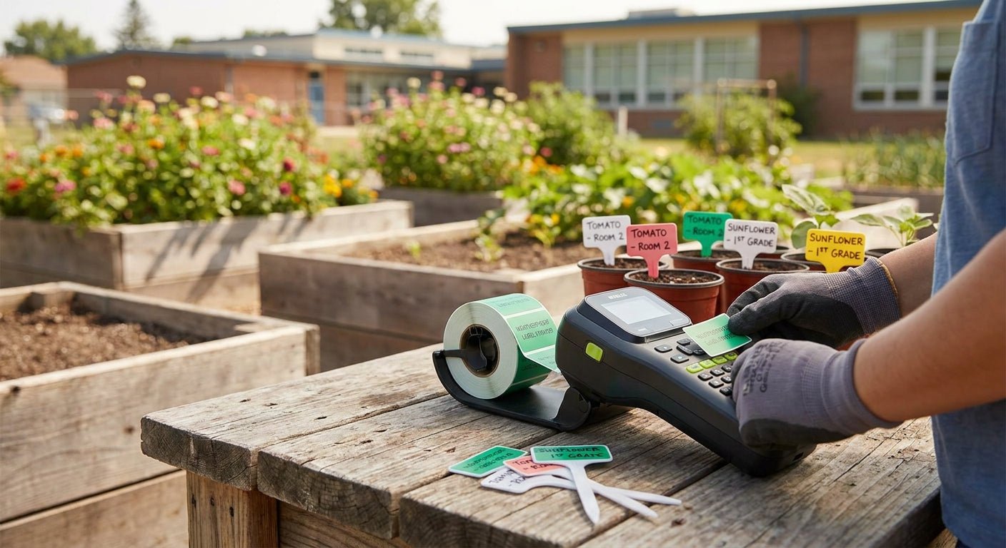 Best Plant Tag Printer for School Gardens (2026 Picks) - McAuley Labels