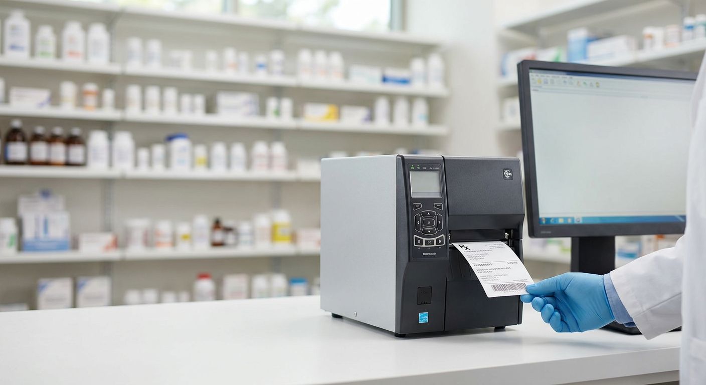 Best Prescription Label Printer for Hospital Pharmacies 2026 - McAuley Labels