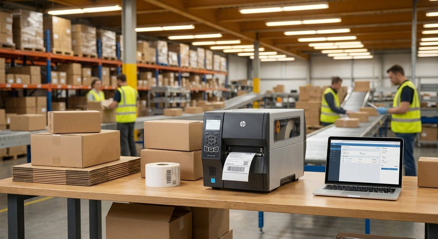 Best Shipping Label Printer for Fulfillment Centers 2026 - McAuley Labels