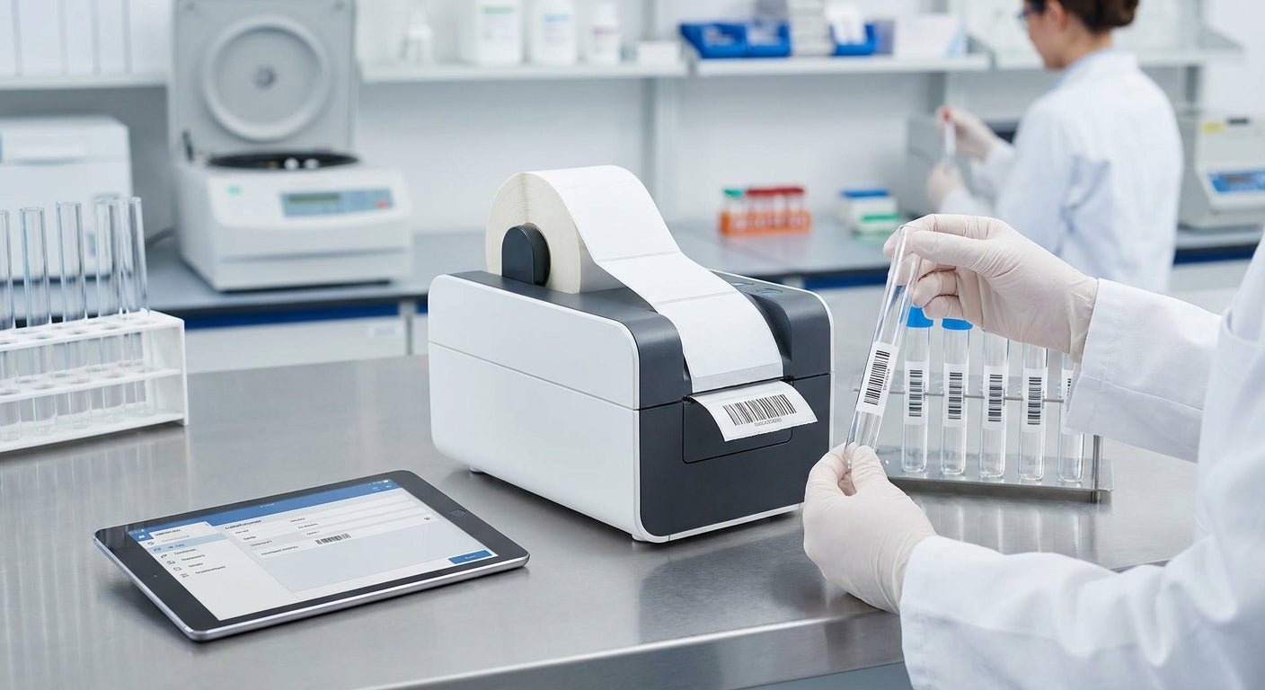 Best Test Tube Label Printer for Labs 2026 - McAuley Labels