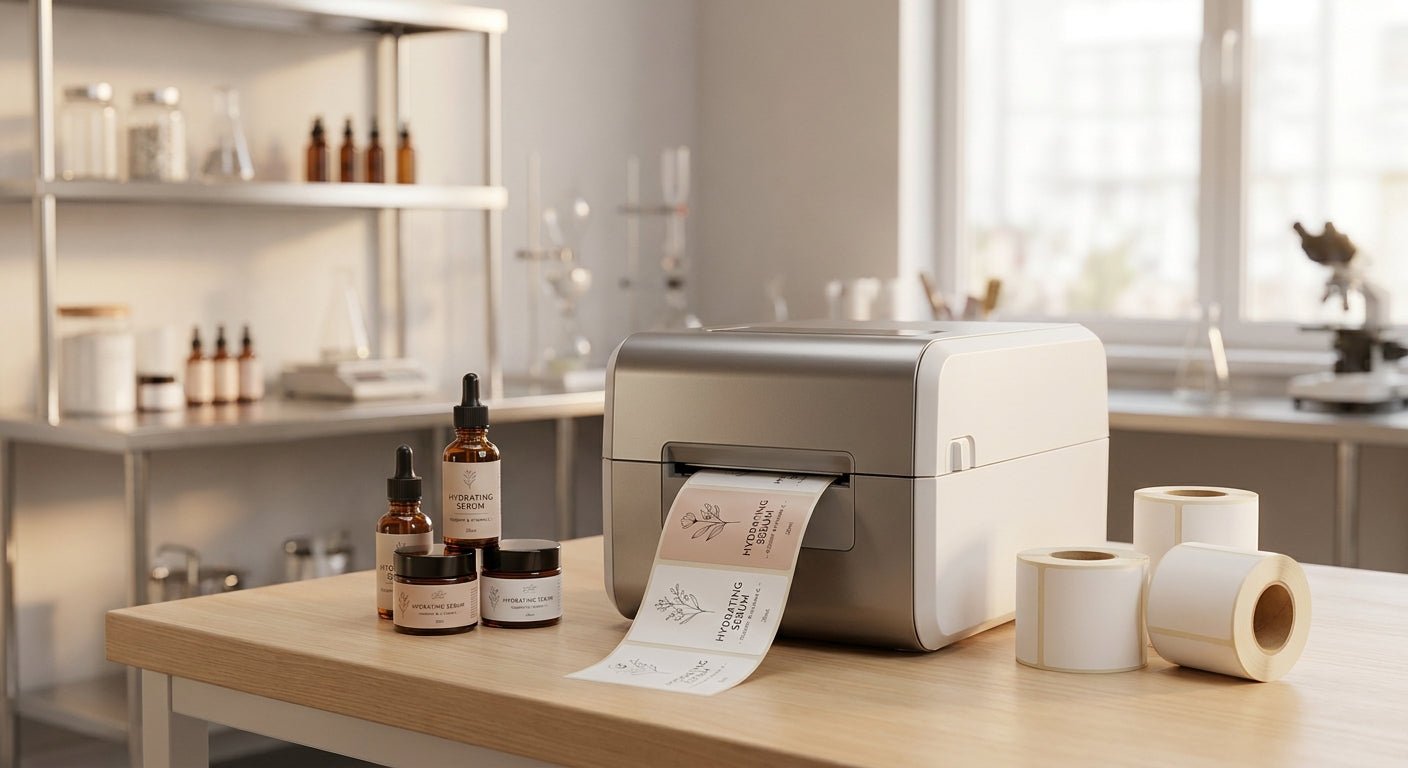 Best Thermal Label Printer for Cosmetics Mfg 2026 - McAuley Labels