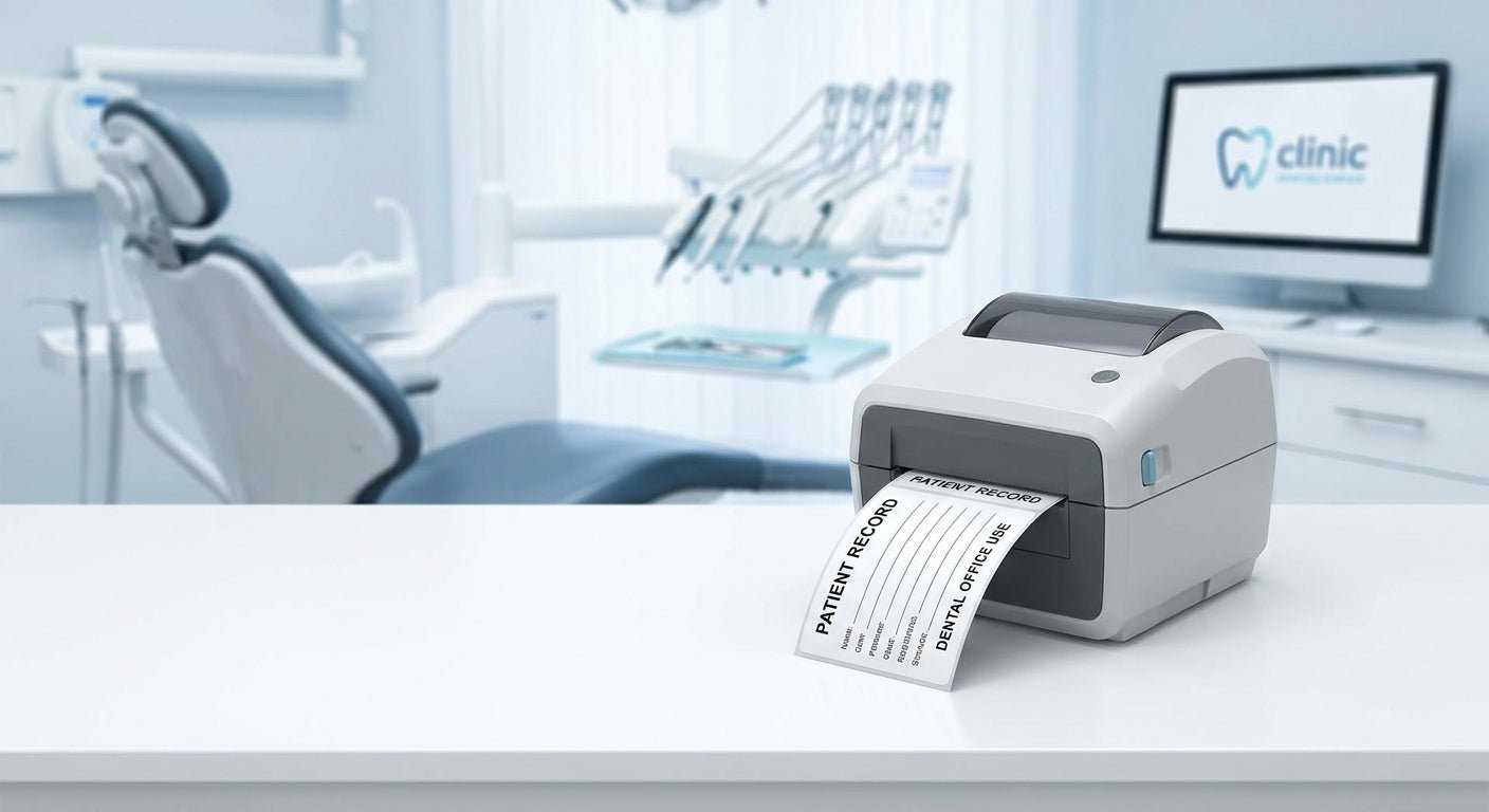 Best Thermal Label Printer for Dental Office (2026) - McAuley Labels
