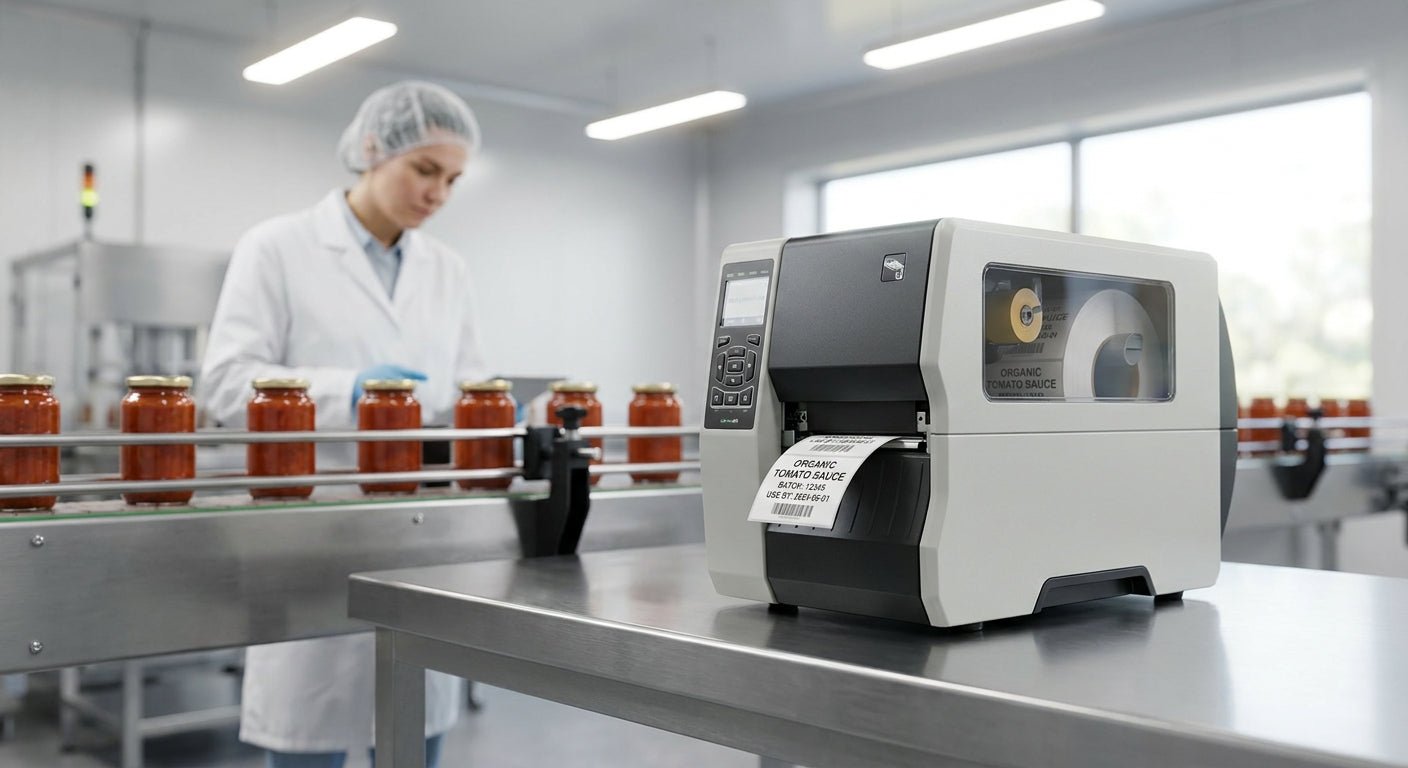 Best Thermal Label Printer for Food Manufacturing 2026 - McAuley Labels