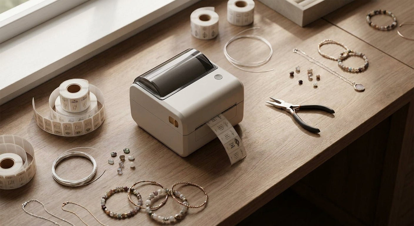 Best Thermal Label Printer for Jewelry Makers 2026 - McAuley Labels