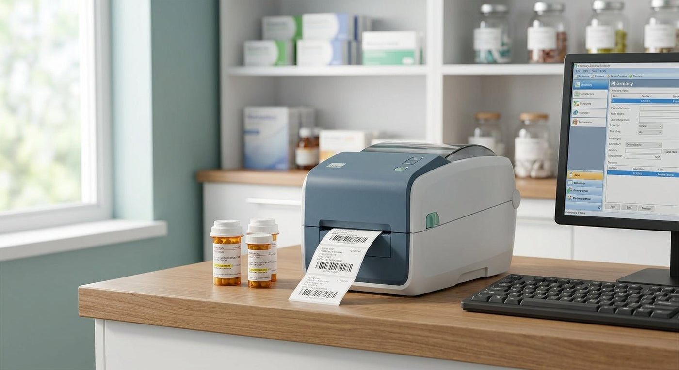 Best Thermal Label Printer for Pharmacy Use 2026 - McAuley Labels