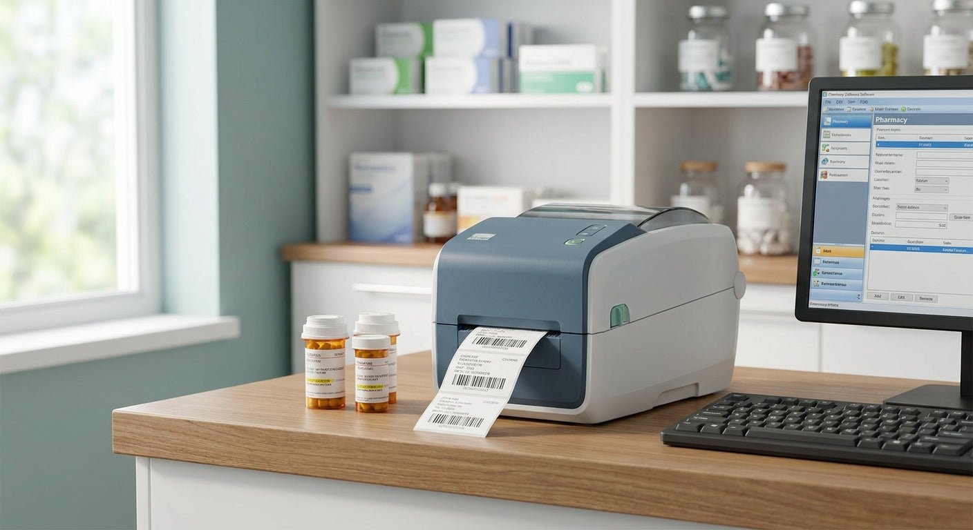 Best Thermal Label Printer for Pharmacy Use 2026 - McAuley Labels