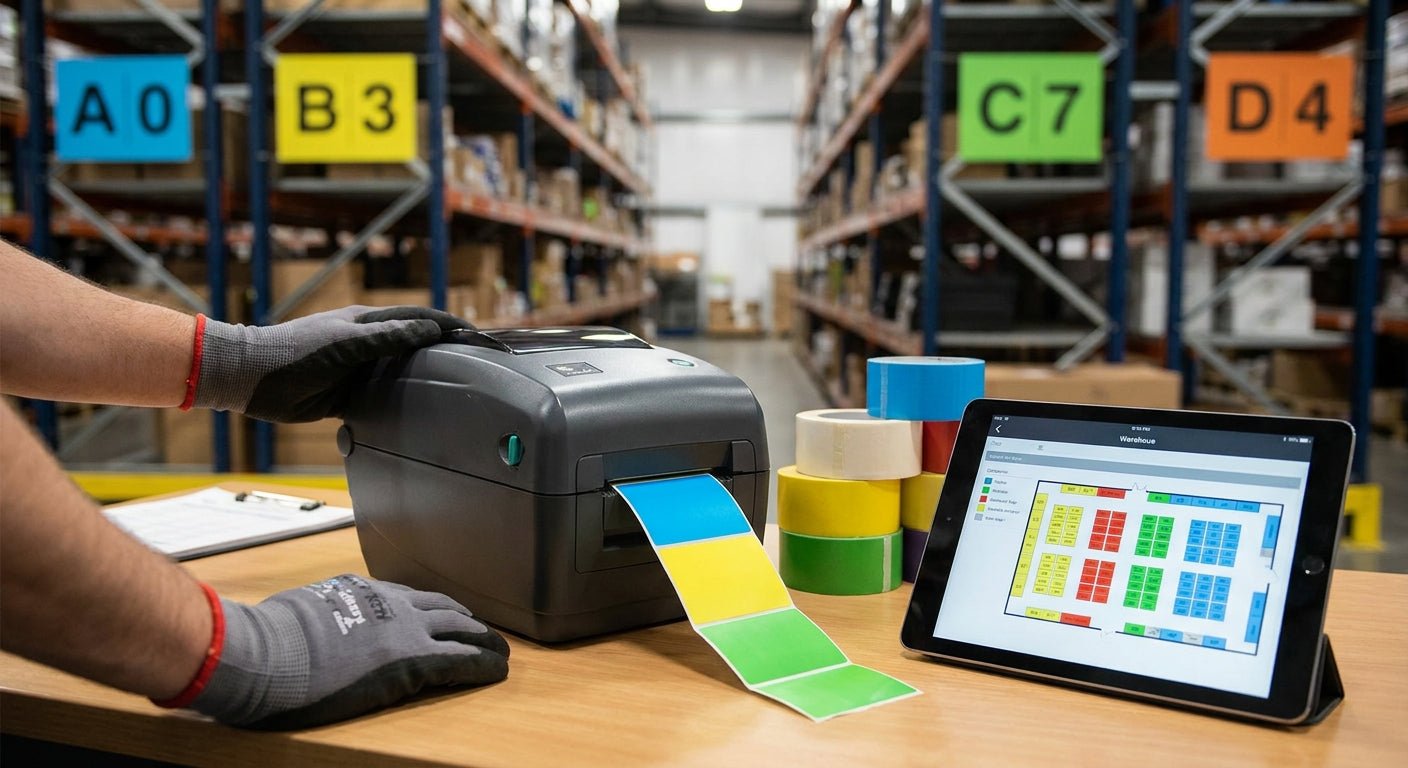 Color Coded Labels for Warehouse Zones: 2026 Guide - McAuley Labels