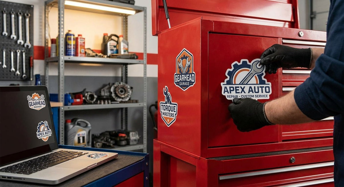 Auto Shop Sticker Custom Stickers for Mechanic Shops (2026 Buying Guide)