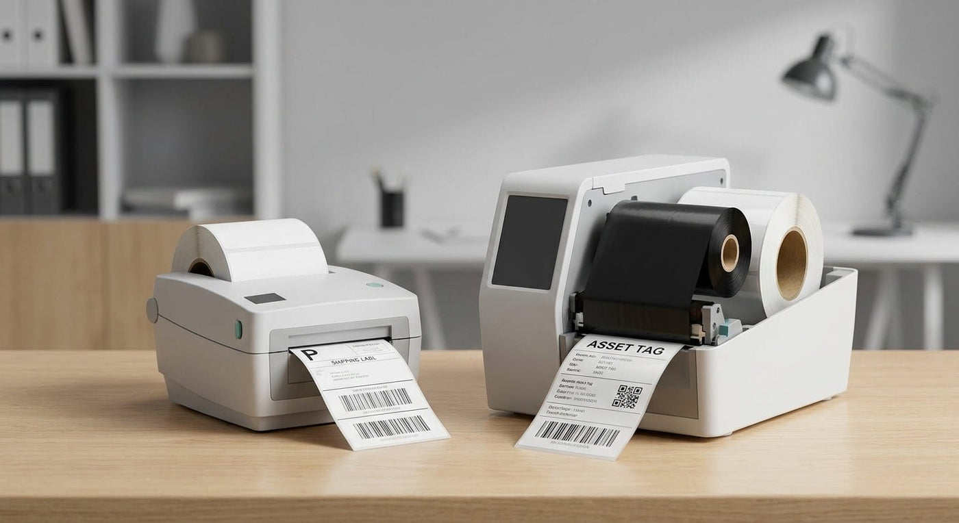 Direct Thermal vs Thermal Transfer: Which to Use in 2026 - McAuley Labels