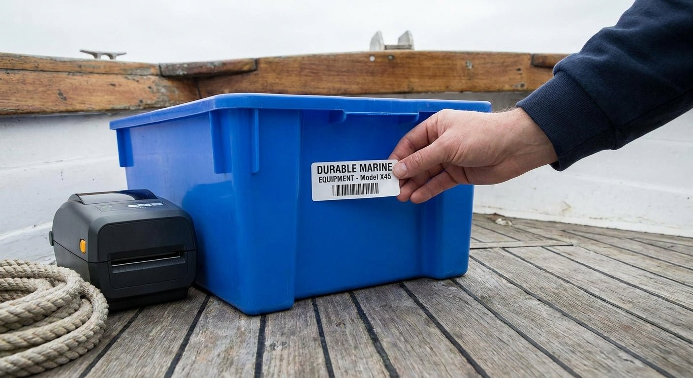 Durable Labels for Marine Equipment: 2026 Print Guide - McAuley Labels