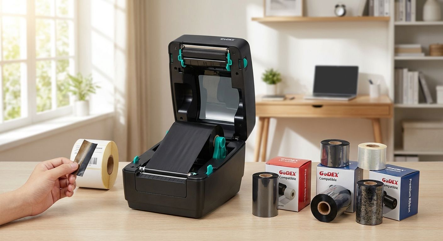 GoDEX Ribbon Printer: How to Choose Ribbon in 2026 - McAuley Labels