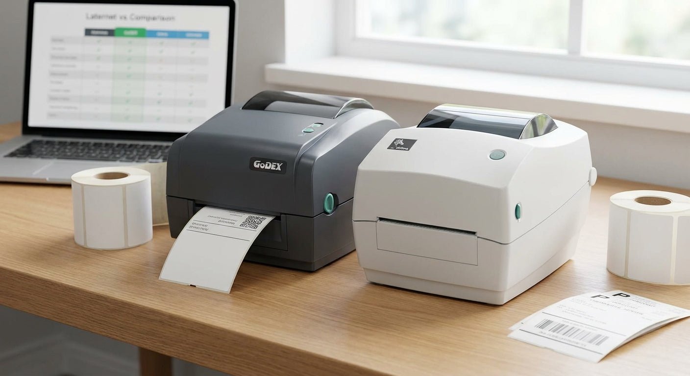 GoDEX vs Zebra Label Printer: Which to Buy in 2026 - McAuley Labels
