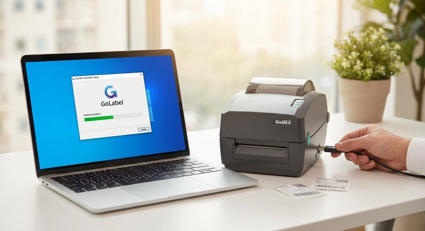 GoLabel Software GoDEX: Install Guide 2026 - McAuley Labels
