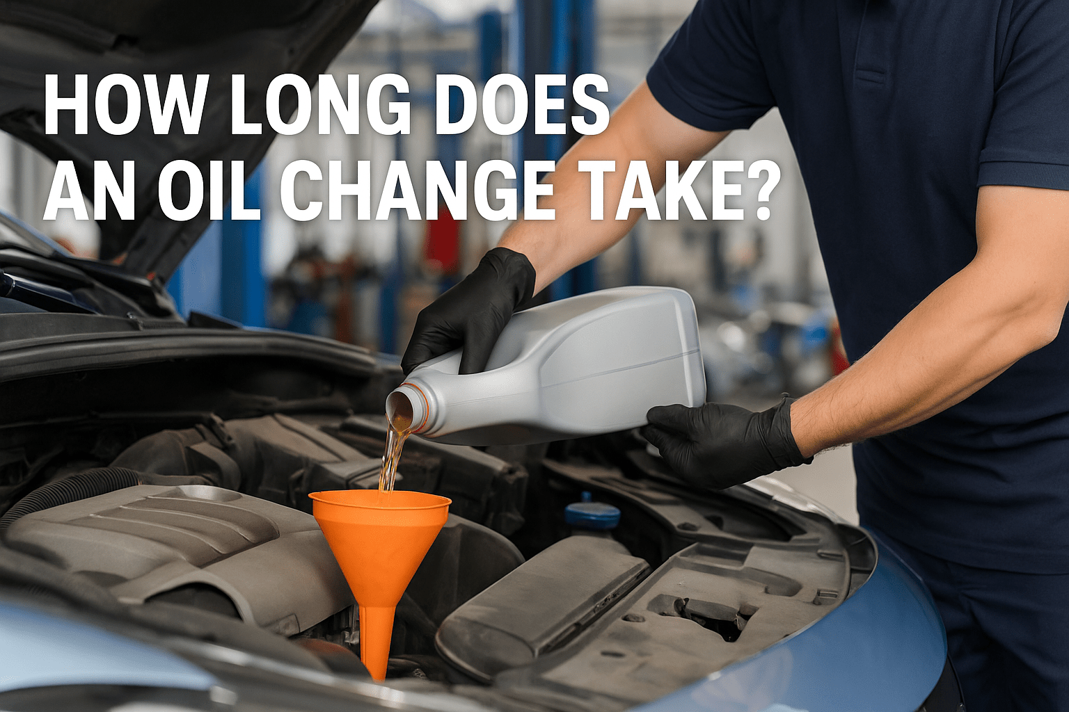 How Long Does an Oil Change Take? - McAuley Labels